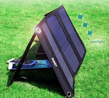 21W Solar Charger Solar Panel with Dual USB Port