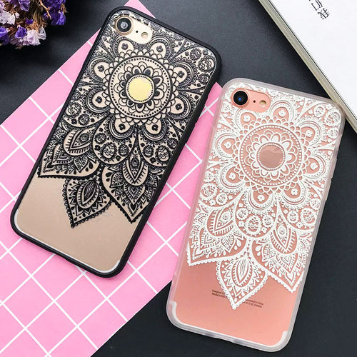 Mandala Flower Case  For iphone7 6 6S PLus