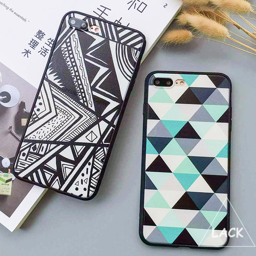 Abstract Triangle Case For iphone 6/6S 5/5S 7/7 Plus