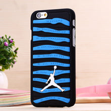 Retail 3D Air Jordan phone case for iphone 6 plus 5.5  PVC Rubber Stripe Jumpman Phone Back Cover for iphone 6 4.7 inch 5S SE