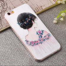 3D Embossing Soft Silicone For Apple Iphone 6 6s Plus