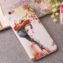 3D Embossing Soft Silicone For Apple Iphone 6 6s Plus