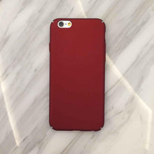 Plain Cases For iphone 5S 5 6 6S Plus 10 Colours