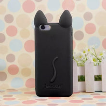 3D Cat Ears Silicon soft Back Case Cover for iphone 5S 5 5G