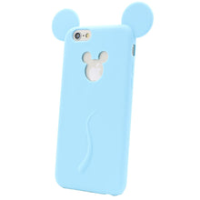 Mickey Mouse Ear Silicone Cartoon Phone Case Cover for iphone 6/6S