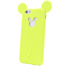 Mickey Mouse Ear Silicone Cartoon Phone Case Cover for iphone 6/6S