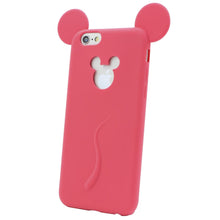 Mickey Mouse Ear Silicone Cartoon Phone Case Cover for iphone 6/6S