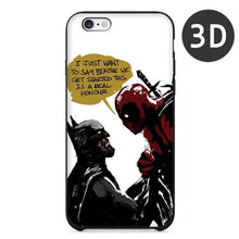 Deadpool Case For iPhone 5/5S/SE 6/6S 6/6s Plus