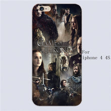GOT Quote Black cover plastic phone case For Apple iphone 6/6s plus 5 5c 5s 4 4s hard shell