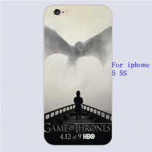 GOT Quote Black cover plastic phone case For Apple iphone 6/6s plus 5 5c 5s 4 4s hard shell