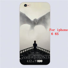 GOT Quote Black cover plastic phone case For Apple iphone 6/6s plus 5 5c 5s 4 4s hard shell