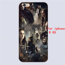 GOT Quote Black cover plastic phone case For Apple iphone 6/6s plus 5 5c 5s 4 4s hard shell