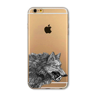 Cute Animals iPhone Covers Cases For iPhone 6/6S