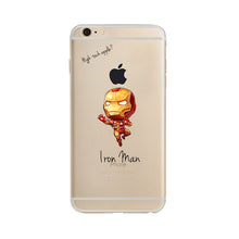 Novelty Characters iPhone Cases for iPhone 5/5S SE 6/6S 6Plus