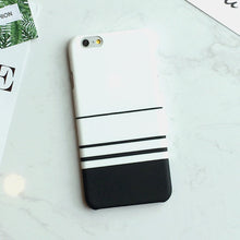 iPhone Covers Black and White Stripes Phone Cases For iPhone 6/6S 6Plus/6Splus 5/5S