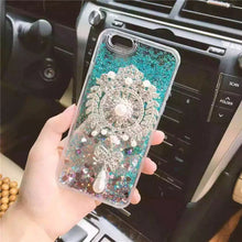 Diamond Brooch Case Cover For (iPhone 7 6 6S Plus 5S SE) (Samsung Galaxy S7 S6 Edge Note 5)