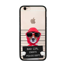 Cute Bad Dog Phone Case For Apple iPhone 6/6s 6/6s Plus 5/5s/SE