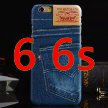 Jeans Pattern Case For iphone 6s 6 5s 5 SE 6 plus 7 7 plus