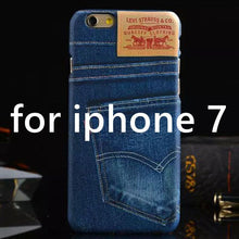 Jeans Pattern Case For iphone 6s 6 5s 5 SE 6 plus 7 7 plus
