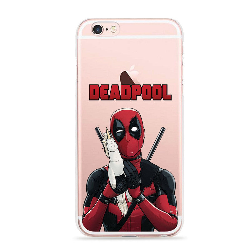 Deadpool Back Case For iPhone 6/6S 6/6sPlus 7/7Plus