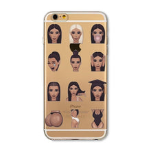 Kimoji Kim Kardashian Cases For iphone 5 5S SE 5C 6 6S 6PLUS 6SPlus 4 4S