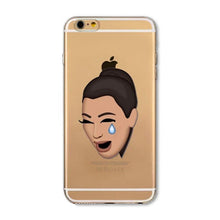 Kimoji Kim Kardashian Cases For iphone 5 5S SE 5C 6 6S 6PLUS 6SPlus 4 4S
