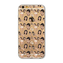 Kimoji Kim Kardashian Cases For iphone 5 5S SE 5C 6 6S 6PLUS 6SPlus 4 4S
