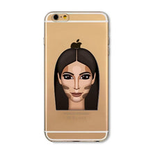 Kimoji Kim Kardashian Cases For iphone 5 5S SE 5C 6 6S 6PLUS 6SPlus 4 4S