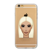 Kimoji Kim Kardashian Cases For iphone 5 5S SE 5C 6 6S 6PLUS 6SPlus 4 4S