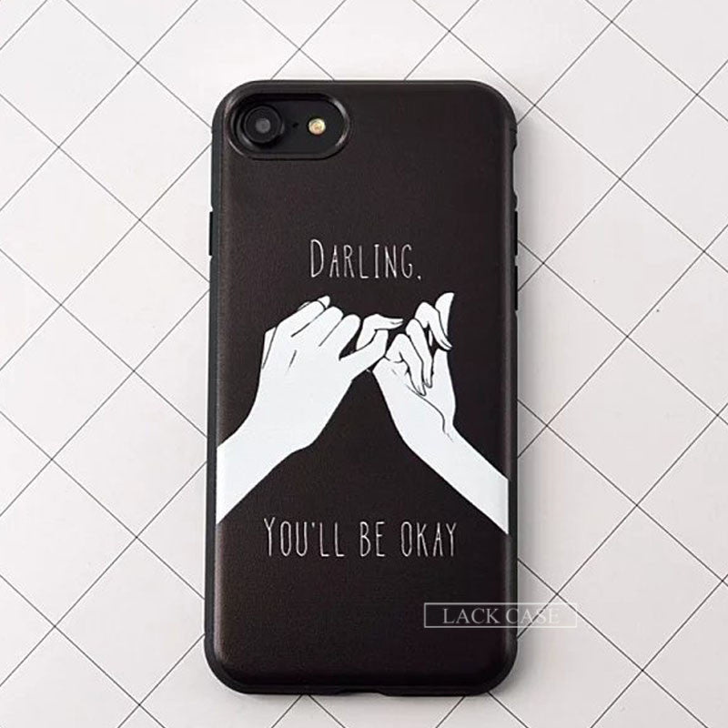 Couples Phone Case For iphone  6/6s 6/6splus 7/7plus