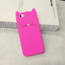 3D Cute Cat Ears Cases For iphone 5/5s/Se 6/6S 6s/6Plus 7/7 Plus
