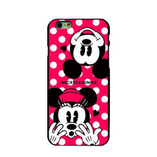 Mickey Minnie Case For iPhone 4/4S 5/5S/SE/5C 6/6S 6/6s Plus Fundas Phone Cover Capa Coque