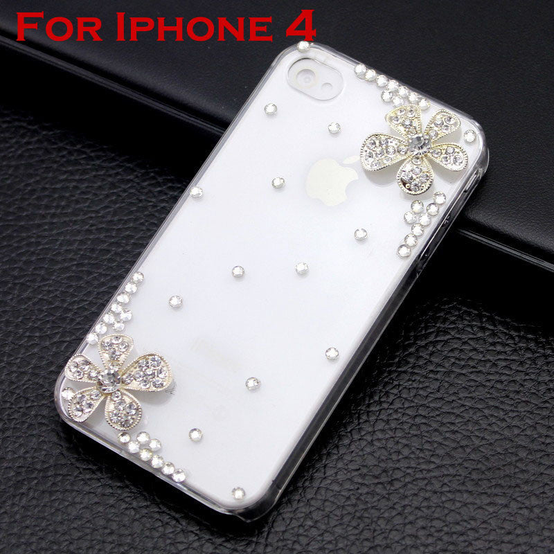 Luxury Rhinestone Bling Case for iPhone 4 4S 5 5S 5C 6 6 Plus