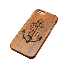 Natural Wood Embossed Case For iPhone 5 5s SE 6 6s Plus