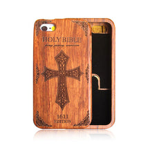Natural Wood Embossed Case For iPhone 5 5s SE 6 6s Plus