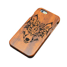 Natural Wood Embossed Case For iPhone 5 5s SE 6 6s Plus