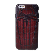 Marvel Super Hero 3D Emboss TPU Silicone Phone Cases For iPhone 5 5S 6 6S