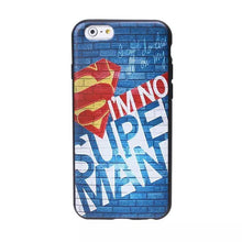 Marvel Super Hero 3D Emboss TPU Silicone Phone Cases For iPhone 5 5S 6 6S