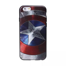 Marvel Super Hero 3D Emboss TPU Silicone Phone Cases For iPhone 5 5S 6 6S