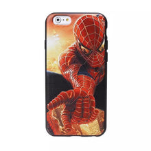 Marvel Super Hero 3D Emboss TPU Silicone Phone Cases For iPhone 5 5S 6 6S