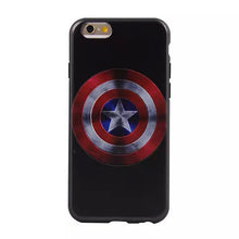 Marvel Super Hero 3D Emboss TPU Silicone Phone Cases For iPhone 5 5S 6 6S