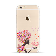 iphone 6 6s Soft Cover Printed Cartoon iphone case