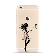 iphone 6 6s Soft Cover Printed Cartoon iphone case
