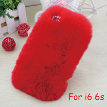 Soft Fluffy Plush Cover for Iphone 6 6s 6 Plus 6s Plus 10 Colours