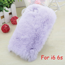 Soft Fluffy Plush Cover for Iphone 6 6s 6 Plus 6s Plus 10 Colours
