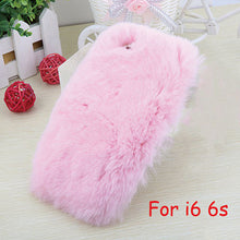 Soft Fluffy Plush Cover for Iphone 6 6s 6 Plus 6s Plus 10 Colours