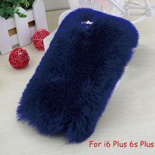 Soft Fluffy Plush Cover for Iphone 6 6s 6 Plus 6s Plus 10 Colours