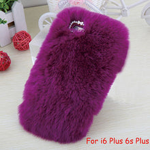 Soft Fluffy Plush Cover for Iphone 6 6s 6 Plus 6s Plus 10 Colours