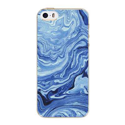 Marble solid color Soft Sillicon Transparent TPU mobile phone 5c