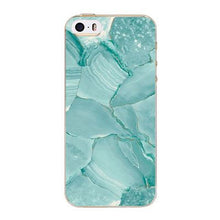 Marble solid color Soft Sillicon Transparent TPU mobile phone 5c